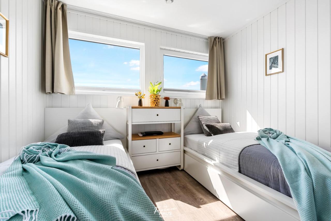 Вилла Schwimmendes Haus Aloha Ольпениц Экстерьер фото
