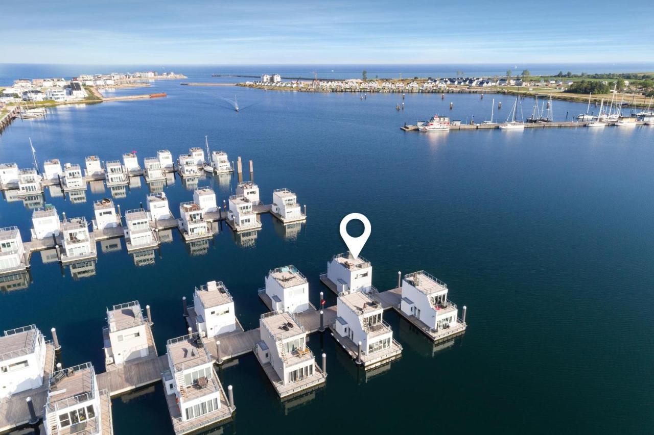 Вилла Schwimmendes Haus Aloha Ольпениц Экстерьер фото